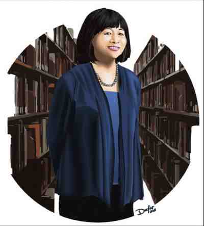University Librarian Lorelei Tanji